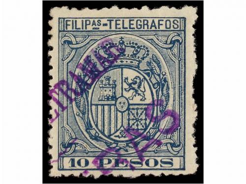 * FILIPINAS. Ed. T-59/69M. TELÉGRAFOS. Serie completa, habil