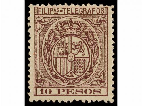 * FILIPINAS. Ed. T-48/58. TELÉGRAFOS. Serie completa, divers