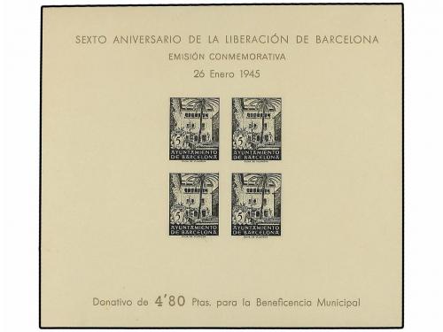 (*) ESPAÑA: AYUNTAMIENTO DE BARCELONA. Ed. NE 27/28s. HB. 5 