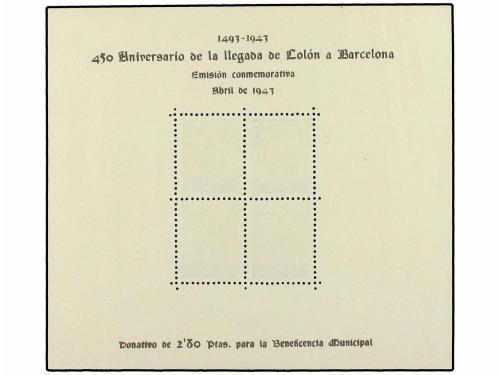 (*) ESPAÑA: AYUNTAMIENTO DE BARCELONA. Ed. 52. HB. 5 cts.(4)