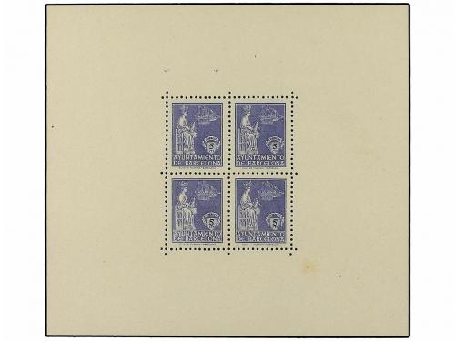 * ESPAÑA: AYUNTAMIENTO DE BARCELONA. Ed. 62/64. HB. Serie co