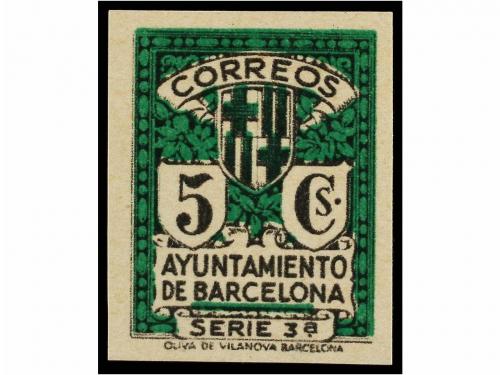 (*) ESPAÑA: AYUNTAMIENTO DE BARCELONA. Ed. 11Ebs, Ecs. CAMBI