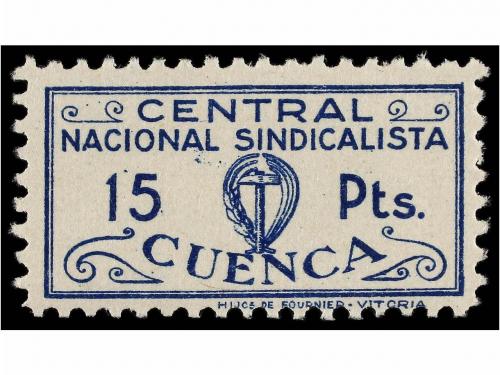 ESPAÑA GUERRA CIVIL. CUENCA. C.N.S. Serie completa más los v