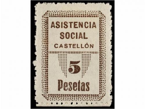 ESPAÑA GUERRA CIVIL. CASTELLÓN. ASISTENCIA SOCIAL. Conjunto 