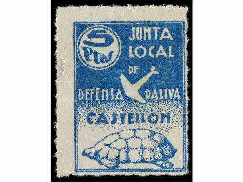 ESPAÑA GUERRA CIVIL. CASTELLÓN. DEFENSA PASIVA. Serie comple