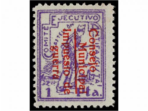 ESPAÑA GUERRA CIVIL. CASTELLÓN. CONSEJO MUNICIPAL. 25 cts. a
