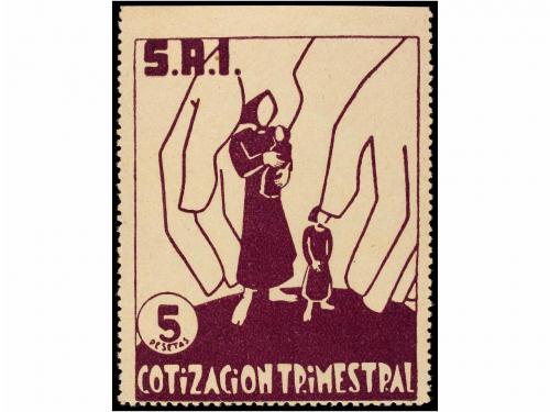 ESPAÑA GUERRA CIVIL. S.R.I. COTIZACIÓN TRIMESTRAL. Serie com