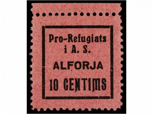 ESPAÑA GUERRA CIVIL. ALFORJA. PRO REFUGIATS. Serie completa.