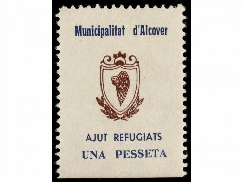 ESPAÑA GUERRA CIVIL. ALCOVER. ASISTENCIA SOCIAL y AJUT REFUG