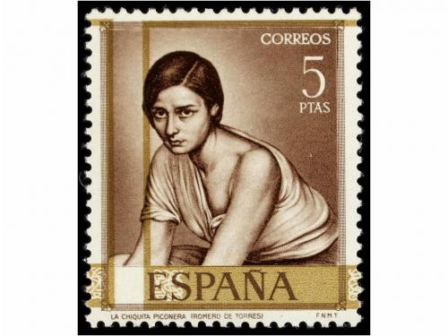 ** ESPAÑA. Ed. 1657id y 1665id. ROMERO DE TORRES. 25 cts. y 