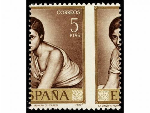 ** ESPAÑA. Ed. 1657dh y 1665dh. ROMERO DE TORRES. 25 cts. y 