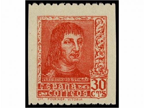 * ESPAÑA. Ed. 841/44sv+841/44Asv. SERIE COMPLETA SIN DENTADO
