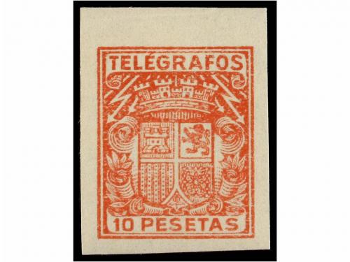 ** ESPAÑA: TELEGRAFOS. Ed. 68/75ns. SERIE COMPLETA SIN DENTA