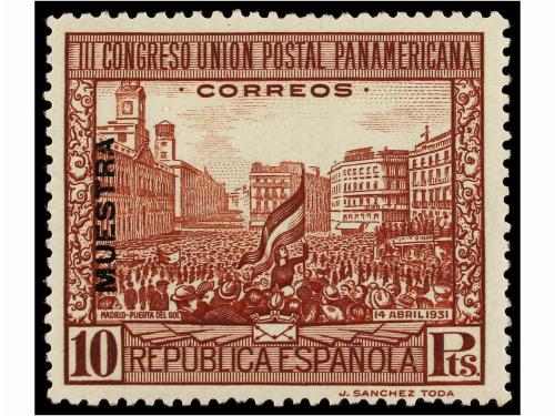 ** ESPAÑA. Ed. 604/13M. SERIE COMPLETA, habilitación MUESTRA