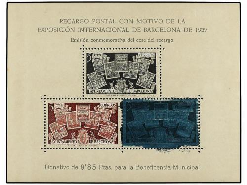 * ESPAÑA: AYUNTAMIENTO DE BARCELONA. Ed. NE 31 (3). TRES HB.
