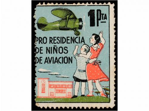 ESPAÑA GUERRA CIVIL. PRO RESIDENCIA DE NIÑOS DE AVIACIÓN. Se