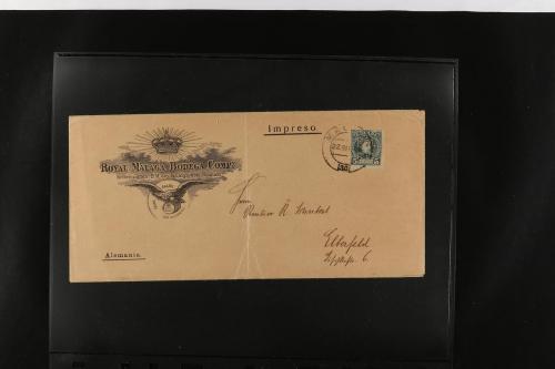 ° ✉ ESPAÑA. PERFORADOS (PERFINS). Colección de 1880 a 1980. 