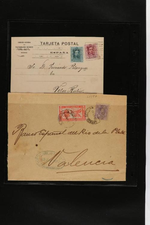 ° ✉ ESPAÑA. PERFORADOS (PERFINS). Colección de 1880 a 1980. 