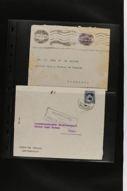 ° ✉ ESPAÑA. PERFORADOS (PERFINS). Colección de 1880 a 1980. 