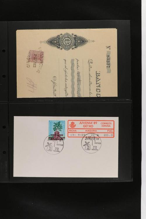 ° ✉ ESPAÑA. PERFORADOS (PERFINS). Colección de 1880 a 1980. 