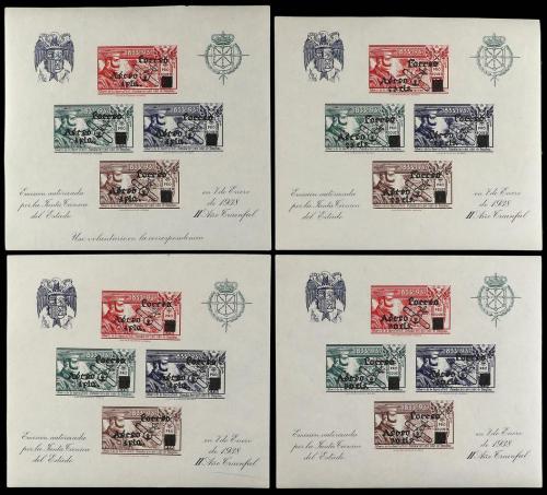 LOTES y COLECCIONES. VIÑETAS. GUERRA CIVIL. Conjunto de 37 H