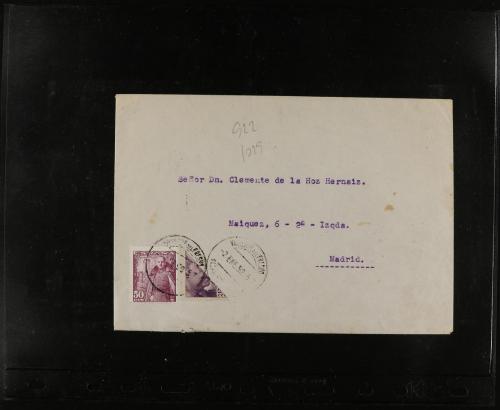 ✉ LOTES y COLECCIONES. SELLOS BISECTADOS. Conjunto de 34 car