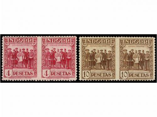 * ANDORRA. Ed. 15, 18, 19, 24, 25, 26sph. Juego completo inc