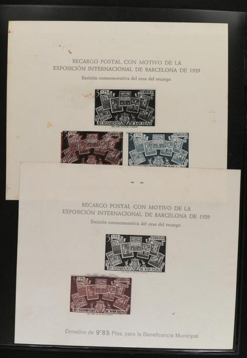 * ESPAÑA: AYUNTAMIENTO DE BARCELONA. Ed. NE 31. CONJUNTO de 