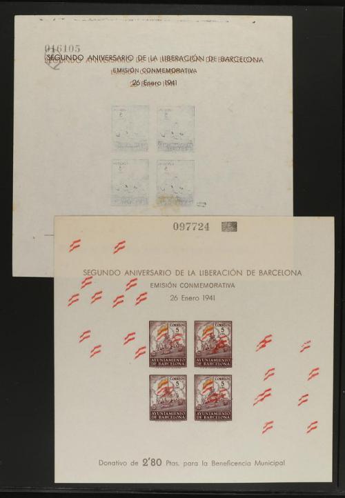* ESPAÑA: AYUNTAMIENTO DE BARCELONA. Ed. 29/30. CONJUNTO de 