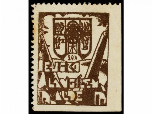 ESPAÑA GUERRA CIVIL. EUZKADI. PRO SOLIDADRIDAD DE OBREROS VA