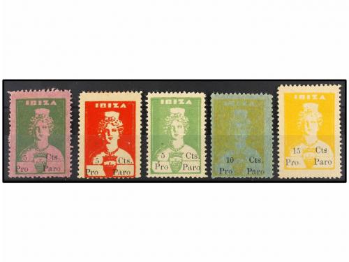 ESPAÑA GUERRA CIVIL. IBIZA. PRO PARO (sin numeración). Conju