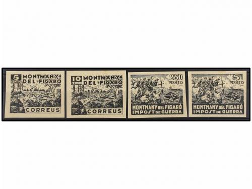ESPAÑA GUERRA CIVIL. MONTMANY DEL FIGARÓ. SERIE COMPLETA en 