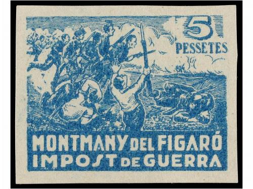ESPAÑA GUERRA CIVIL. MONTMANY DEL FIGARÓ. SERIE COMPLETA en 