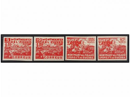 ESPAÑA GUERRA CIVIL. MONTMANY DEL FIGARÓ. SERIE COMPLETA en 