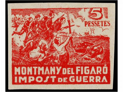 ESPAÑA GUERRA CIVIL. MONTMANY DEL FIGARÓ. SERIE COMPLETA en 