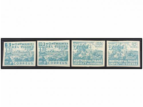ESPAÑA GUERRA CIVIL. MONTMANY DEL FIGARÓ. SERIE COMPLETA en 