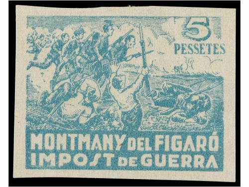 ESPAÑA GUERRA CIVIL. MONTMANY DEL FIGARÓ. SERIE COMPLETA en 