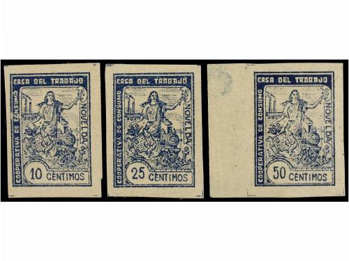 ESPAÑA GUERRA CIVIL. NOVELDA. COOPERATIVA DE CONSUMO. 10 cts