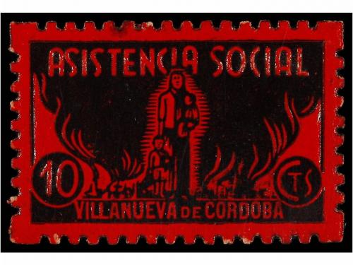 ESPAÑA GUERRA CIVIL. VILLANUEVA DE CORDOBA. ASISTENCIA SOCIA
