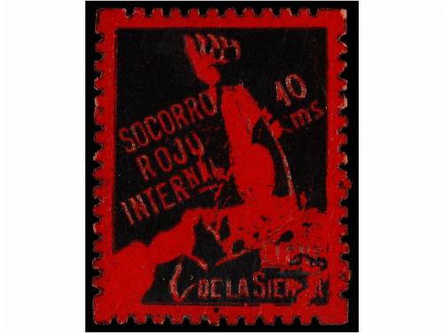 ESPAÑA GUERRA CIVIL. ELCHE DE LA SIERRA. S.R.I. 10 cents. ne