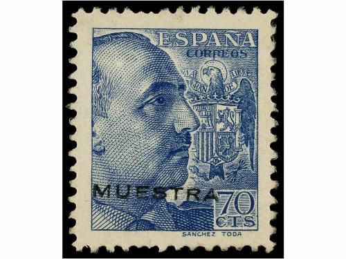 (*) ESPAÑA. Ed. 867, 869, 870, 874. 20 cts., 30 cts., 40 cts