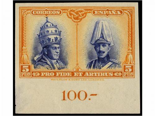 * ESPAÑA. Ed. 420/33s. SERIE COMPLETA. Borde inferior de hoj