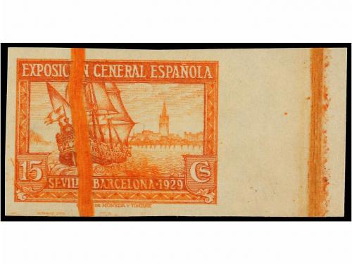 * ESPAÑA. Ed. 438PR b, c, d. CAMBIOS DE COLOR. 15 cts. sin d