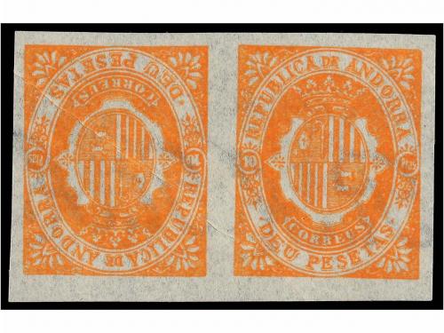 (*) ANDORRA. Ed. NE 1/12sii + NE-8saii. SERIE COMPLETA inclu