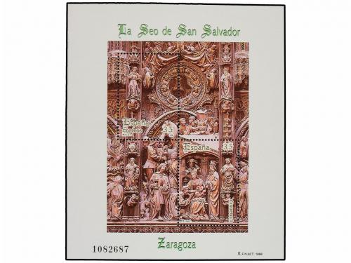 ** ESPAÑA. Ed. 3595. HB. ZARAGOZA. LA SEO SAN SALVADOR. Colo