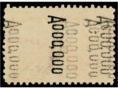 * ESPAÑA. Ed. 759N. 45 cts. rosa. Numeración A000,000 múltip