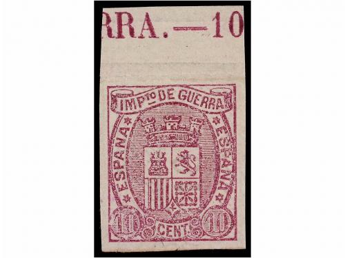 (*) ESPAÑA. Ed. 154/55p. 5 cts. y 10 cts. SIN DENTAR, al dor