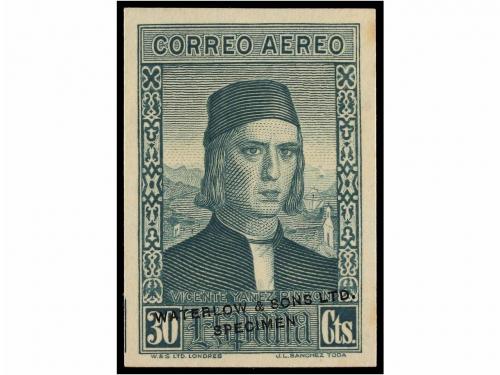 * ESPAÑA. Ed. 552, 553MTas. COLORES CAMBIADOS. 25 cts. casta