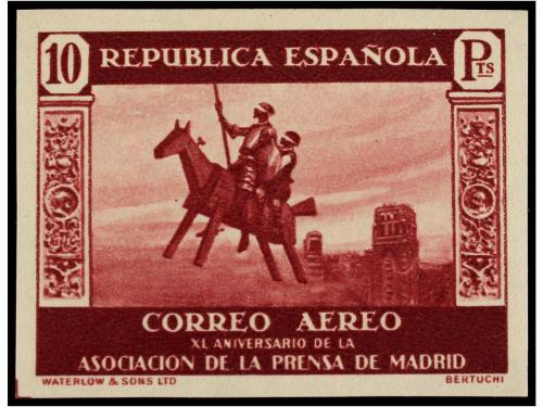 ** ESPAÑA. Ed. 711/25s. SERIE COMPLETA SIN DENTAR. LUJO. Cat