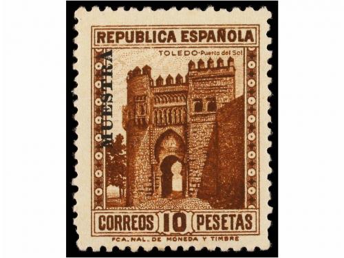 * ESPAÑA. Ed. 662/75M. SERIE COMPLETA, habilitación MUESTRA.